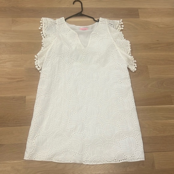 Lily Pulitzer size large white eyelet dress - Picture 1 of 6